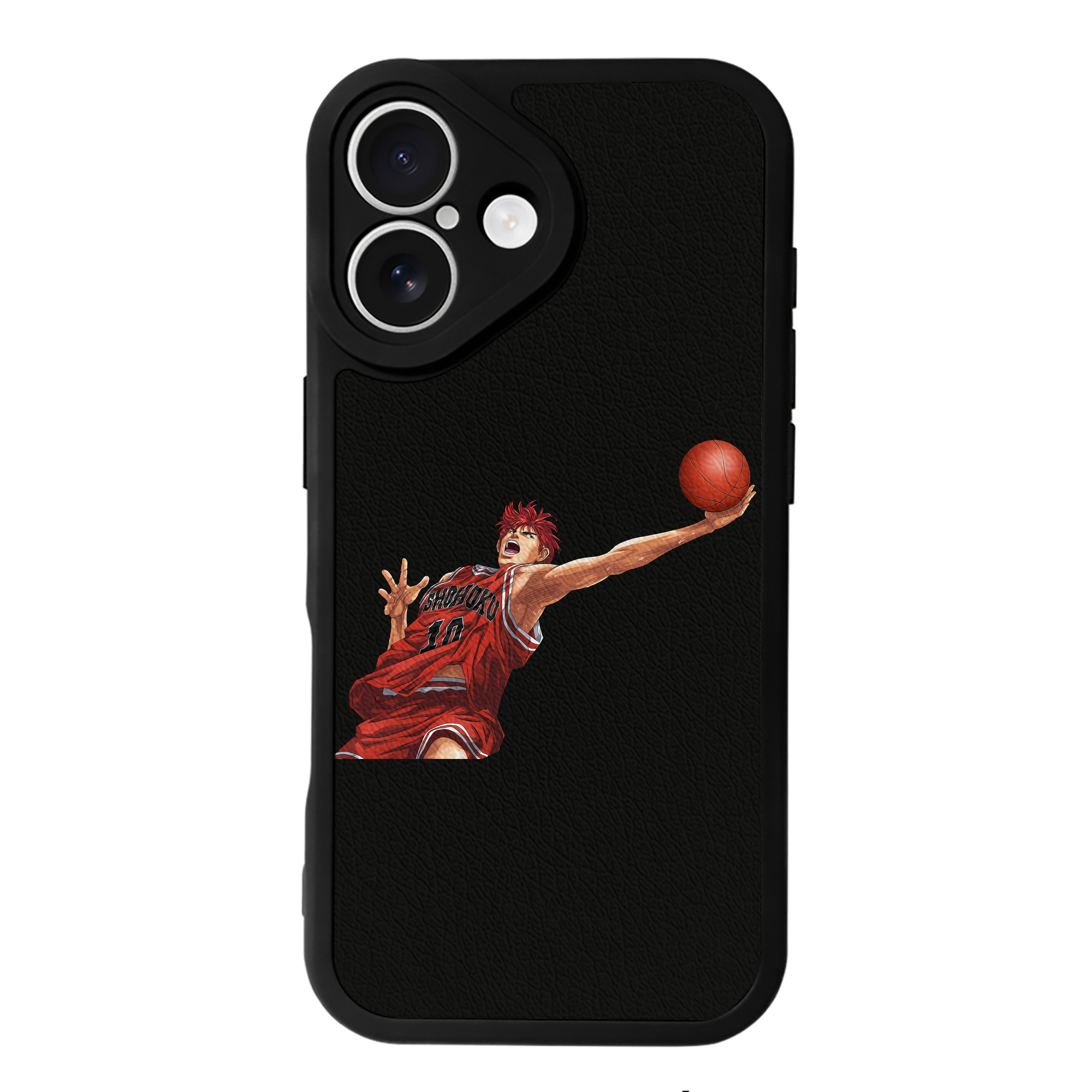 （画像用） SLAM DUNK／スラムダンク 【iPhone 16シリーズ対応】シリコンスマホケース（レザー調） 材質：シリコン
